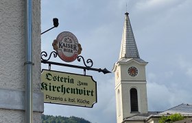 Nahe der Kirche - wie der Name schon sagt, © Osteria zum Kirchenwirt