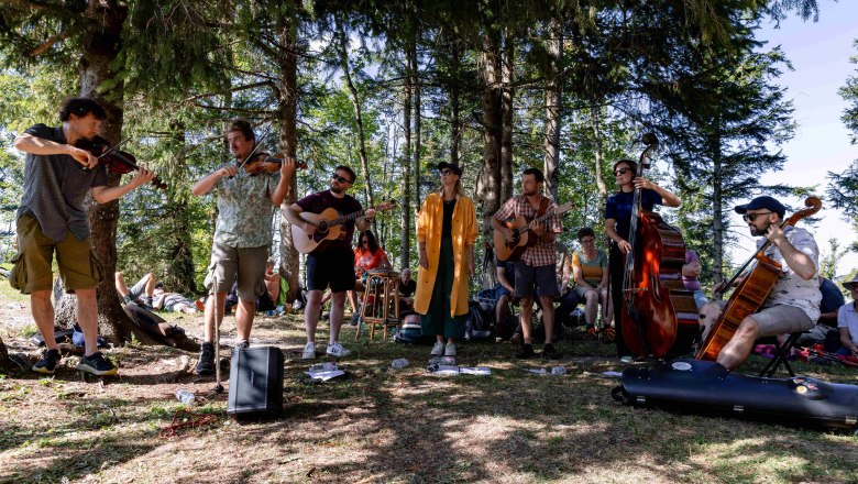 Mittagskonzert am Prochenberg mit Nordwestpassage, © Fred Lindmoser