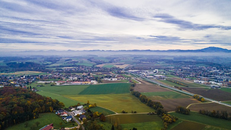 Luftaufnahme Petzenkirchen, © Geri Prüller / Cleanhill Studios