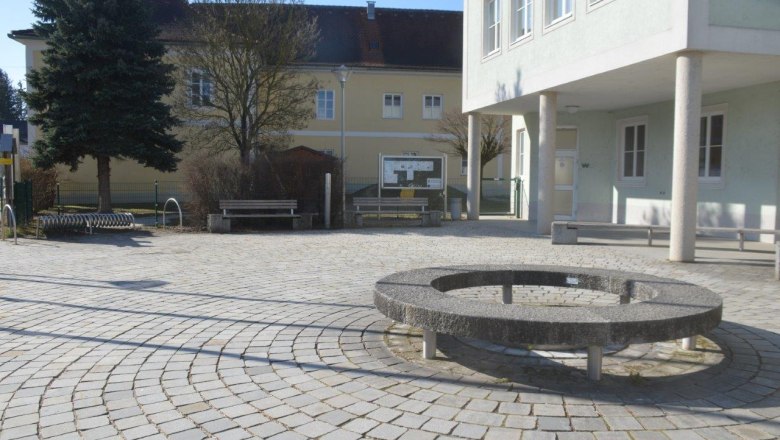 Dorfplatz Sankt Pantaleon, © Gemeinde St. Pantaleon