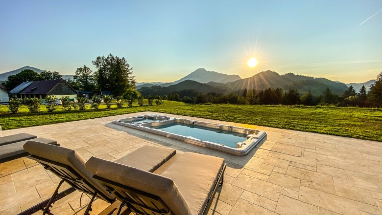 Terrasse mit Ötscherblick, © Fa. VMBW