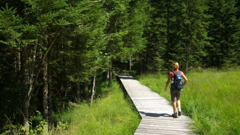 Vrchovištní rašeliniště Leckermoos, © Tourismusverein Göstlinger Alpen