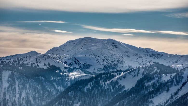 Síelés kilátással az Ötscherre, © schwarz-koenig.at