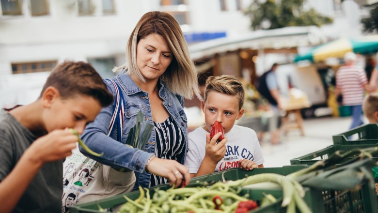 Wochenmarkt Amstetten, © InShot GmbH