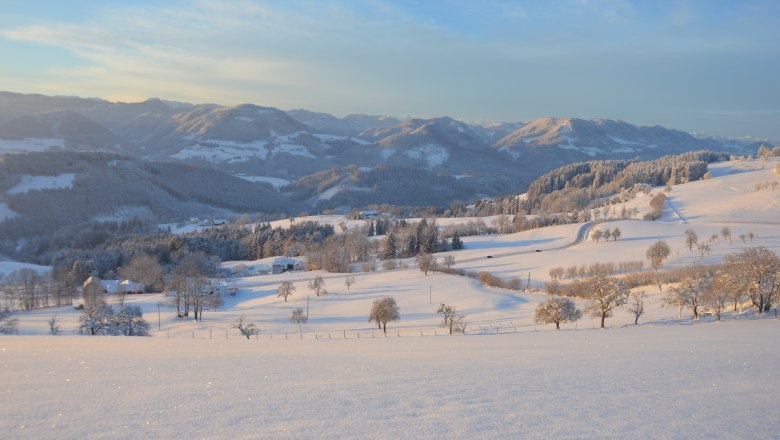 ein Wintertag mit Sonnenschein, © Gottfried & Rosina Wagner