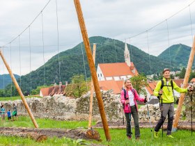 Am Bierweg - mit Blick auf die Kartause Gaming, © Theo Kust