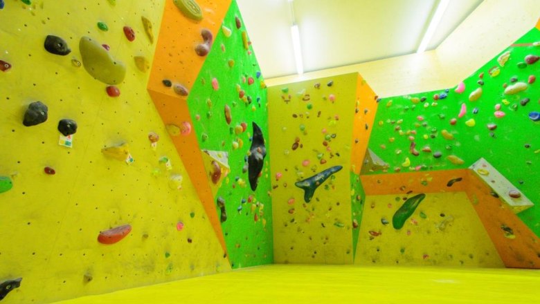 Boulderhalle, © Harald Eisenberger/JUFA Hotels