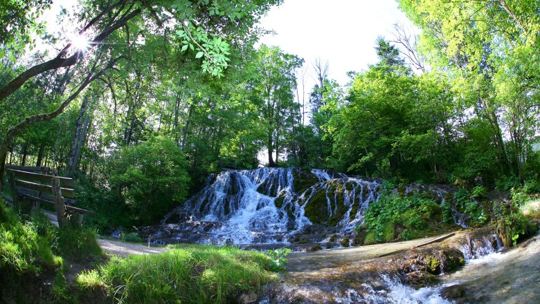 Großer Schleierwasserfall, © Marktgemeinde Hohenberg