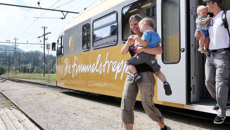 Mit der Mariazellerbahn in die Berge, © weinfranz.at