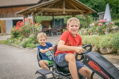 Los geht die Fahrt, © Einkehrhof Poggau