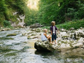 Kinder am Wasser, © Mostviertel