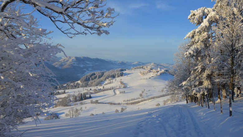 Traumhafter Ausblick im Winter, © Gottfried & Rosina Wagner