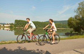 Radfahrer im Nibelungengau, © Klaus Engelmayer