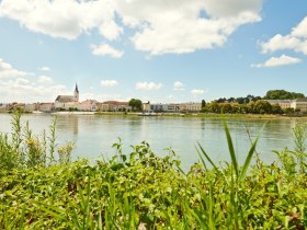 Blick Richtung Ybbs von Persenbeug aus, © Donau Niederösterreich / Klaus Engelmayer