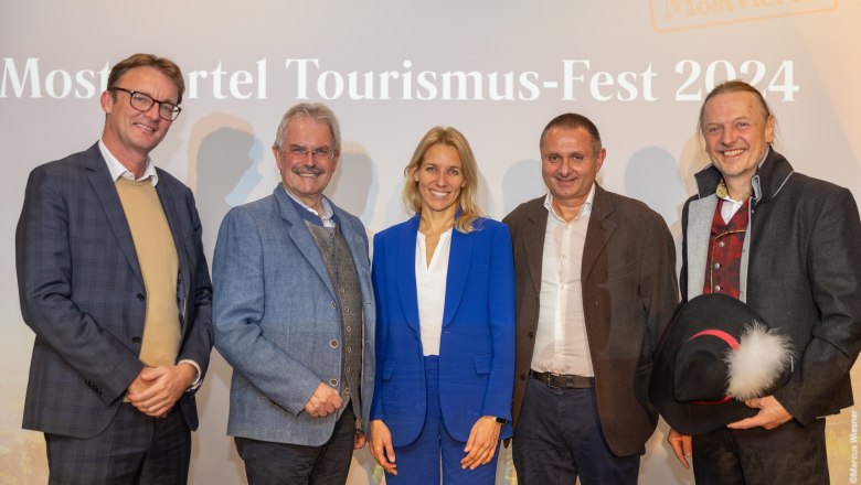 Die Vortragenden des Mostviertel Tourismus-Fests 2024, © Mostviertel Tourismus / Chris Holzinger