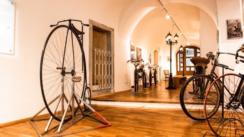 Fahrradmuseum Ausstellungsobjekt, © Mia Bodenstein