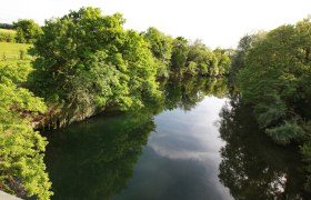 Die Erlauf bei Wieselburg, © weinfranz.at