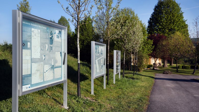 Schautafeln bei Bründlkapelle, © Weinfranz