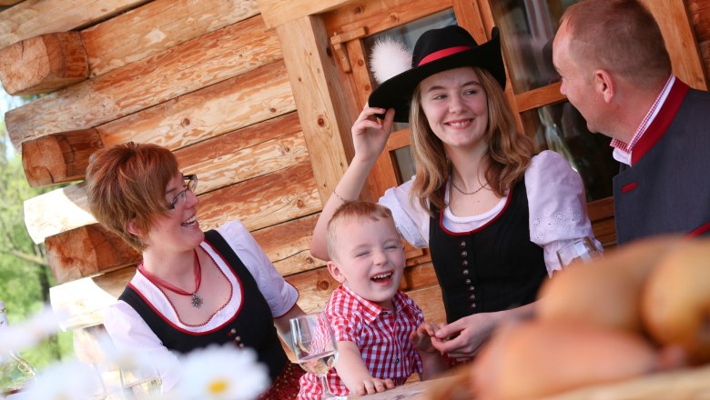 Blockhütte "D'Auszeit, © schwarz-koenig.at