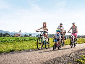 Perfekt für Familien: der Radweg Krumpe, © diewerbetrommel.at