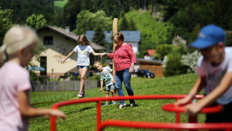 Spielplatz Betriebszentrum Laubenbachmühle, © weinfranz.at