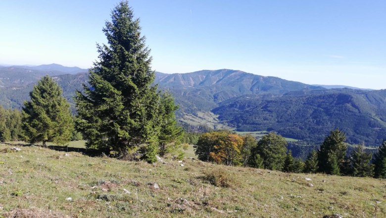 Aussicht auf Berglandschaft, © Familie Gasteiner