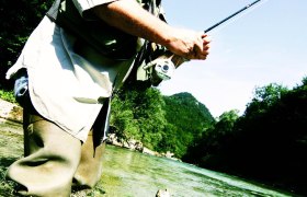 Fly Fishing in Opponitz, © Mostviertel Tourismus/Weinfranz.at