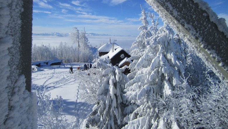 Tiefverschneite Winterlandschaft, © Gemeinde Ybbsitz