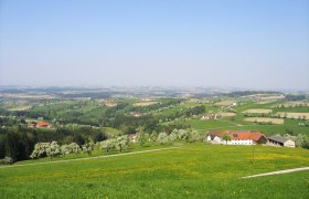 Wunderschöne Aussichten entlang des Weges, © Gemeinde Behamberg