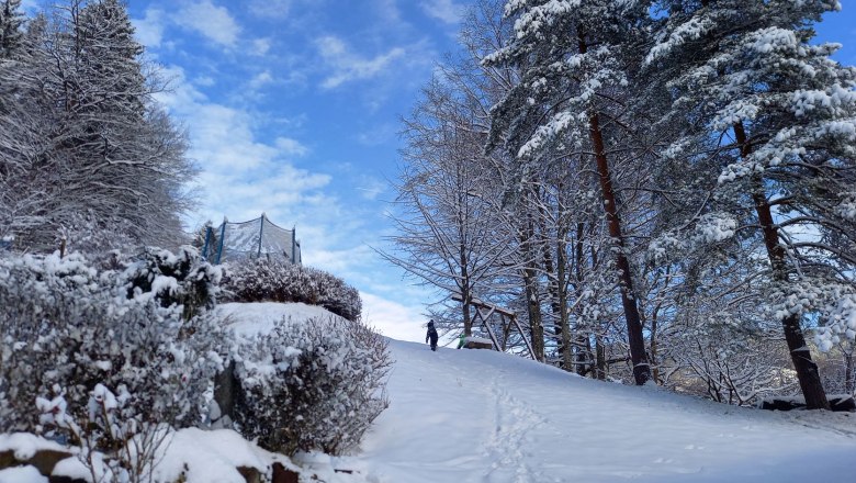 Garten im Winter, © Reisenbichler