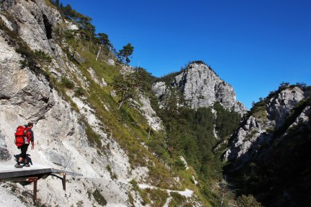 Hiking through the Grand Canyon of Austria, © weinfranz.at