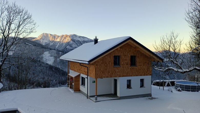 Außenansicht Winter, © Oberschindlberg