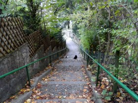 Fußweg in die Altstadt von Waidhofen, © Mostviertel - OÖ Mariazellerweg