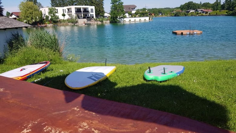 Meli's Bistro StandUp-Paddling am Ausee 3, © Marktgemeinde Blindenmarkt