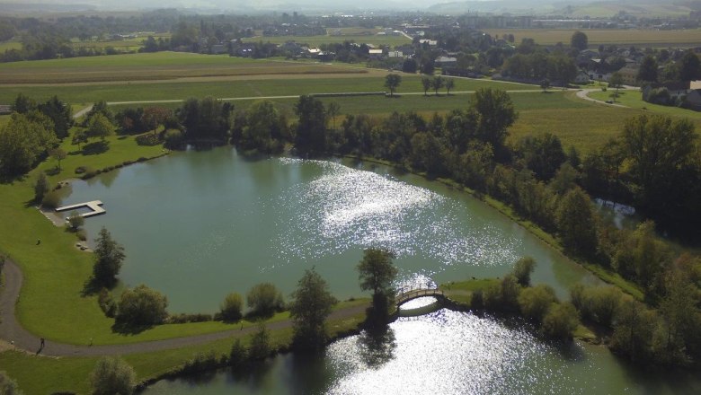 Szabadidős központ az Ebersdorfi-tónál, © zVg Gemeinde Ober-Grafendorf