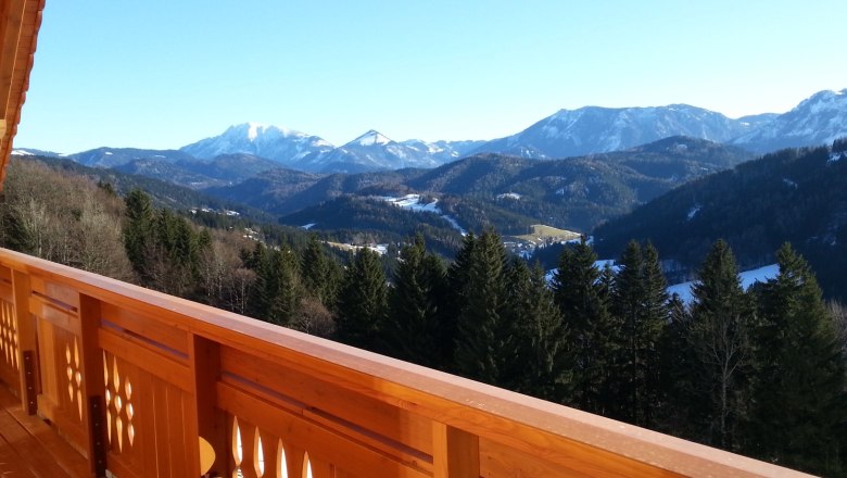 Blick auf den Ötscher, © Fam. Helmel