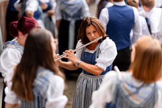 Ein musikalisches Ständchen bei den Gipfelklaengen, © Fred Lindmoser