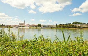 Blick Richtung Ybbs von Persenbeug aus, © Donau Niederösterreich / Klaus Engelmayer