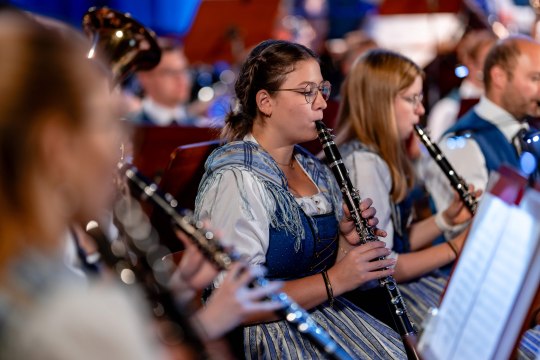 Die Musiker:innen des Musikvereins Ybbsitz, © Fred Lindmoser