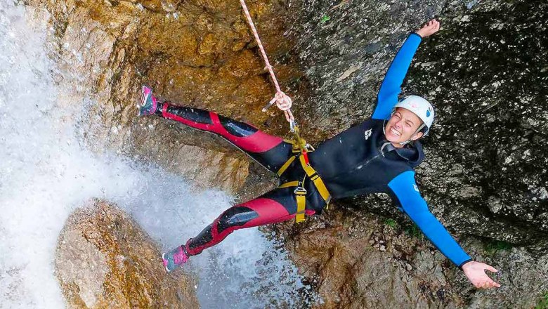 Canyoning, © Klaus Hausl