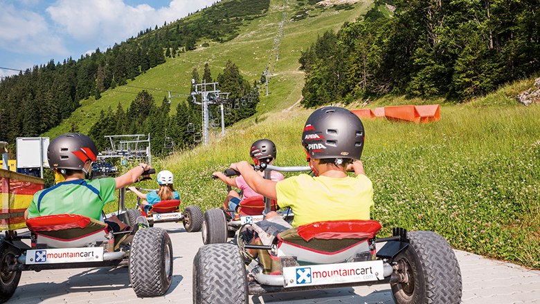 Terénní motokáry na Gemeindealpe Mitterbach, © Bergbahnen Mitterbach, Fred Lindmoser