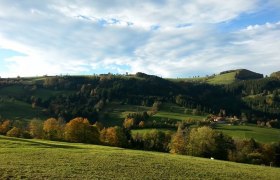 Ausblick auf die Grestner Höhe, © Karas