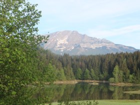 Erlaufstausee und Ötscher, © Mostviertel