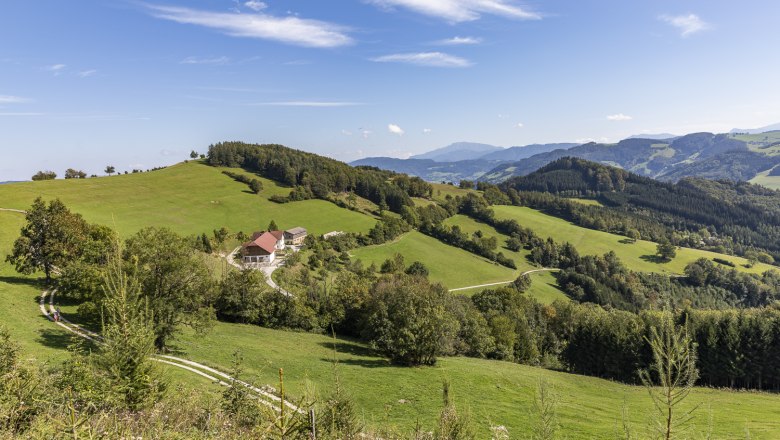 Ausblick von der Hochkogelalm, © Theo Kust