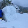 Schneemassen laden zum Spielen ein, © Johannes Hoyos