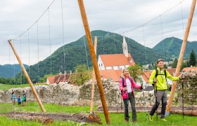 Am Bierweg - mit Blick auf die Kartause Gaming, © Theo Kust