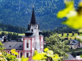 Blick auf Basilika Markiazell, © Mostviertel Tourismus / weinfranz.at