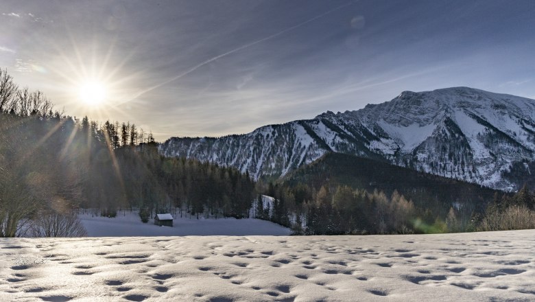 Ötscher im Winterkleid, © Theo Kust