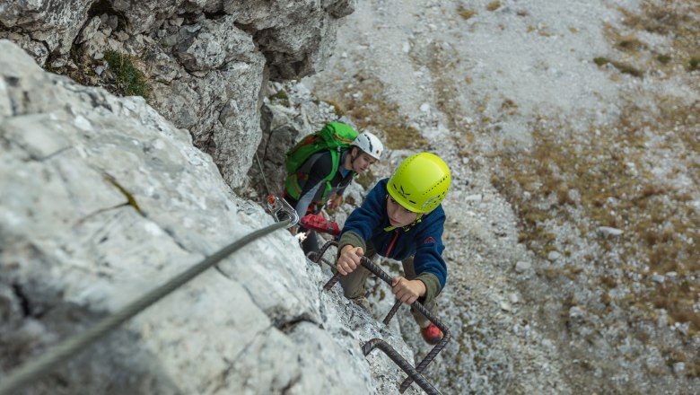 "Heli Kraft" via ferrata at Hochkar, © Martin Fülop