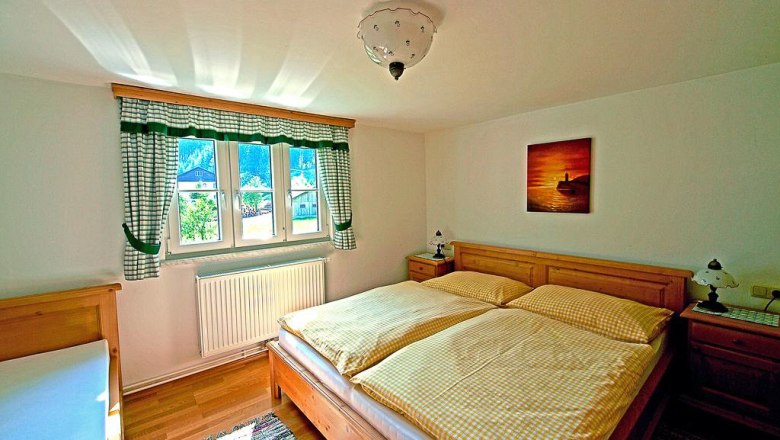 Ferienhaus Eva Deufl - Wohnung Heuboden - Schlafzimmer, © Ferienhaus Eva Deufl